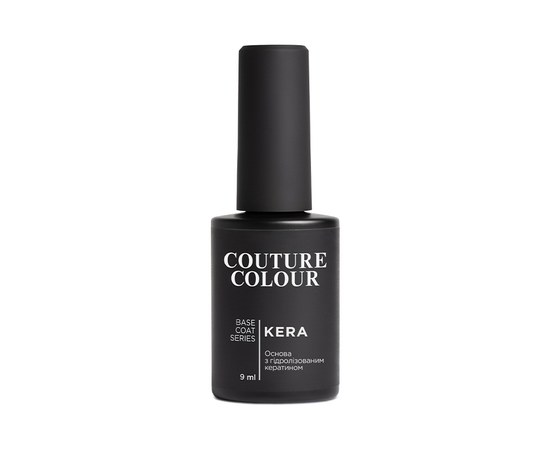 Изображение  База для гель-лака Couture Colour Kera Base Coat с гидролизованным кератином, 9 мл