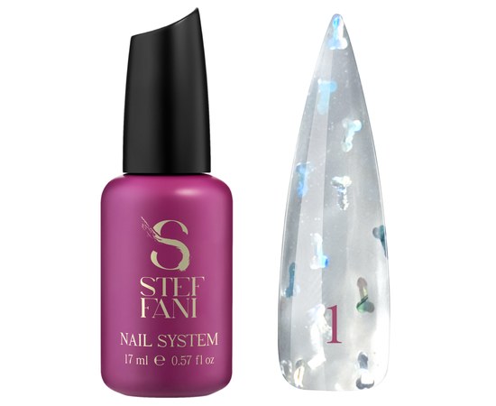 Изображение  Top for gel polish Steffani Top Erotic No.1, 17 ml, Volume (ml, g): 17, Color No.: 1