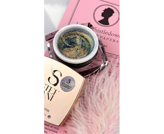 Изображение 4 Modelling nail gel Steffani Builder Gel Starry Sky No.3, 30 ml, Volume (ml, g): 30, Options: 3