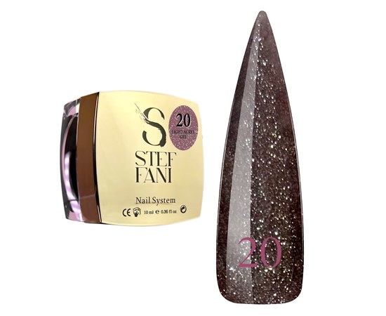 Изображение  Liquid modelling nail gel Steffani Light Acryl Gel No.20, 10 ml, Volume (ml, g): 10, Color No.: 20