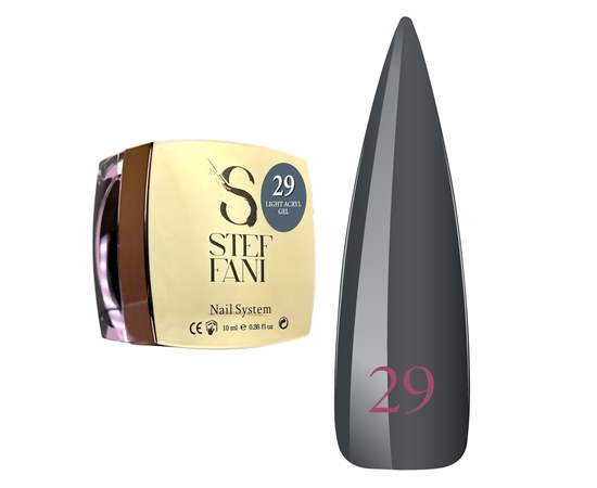 Изображение  Liquid modelling nail gel Steffani Light Acryl Gel No.29, 10 ml, Volume (ml, g): 10, Color No.: 29