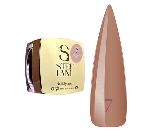 Изображение  Liquid modelling nail gel Steffani Light Acryl Gel No.07, 10 ml, Volume (ml, g): 10, Color No.: 7