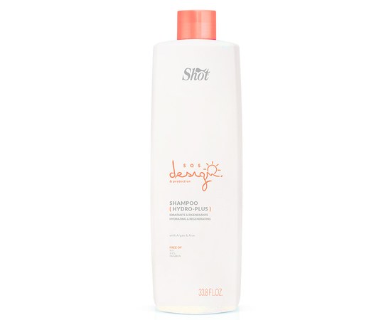 Изображение  Shampoo with argan oil Shot Hydro-Plus, 150 ml