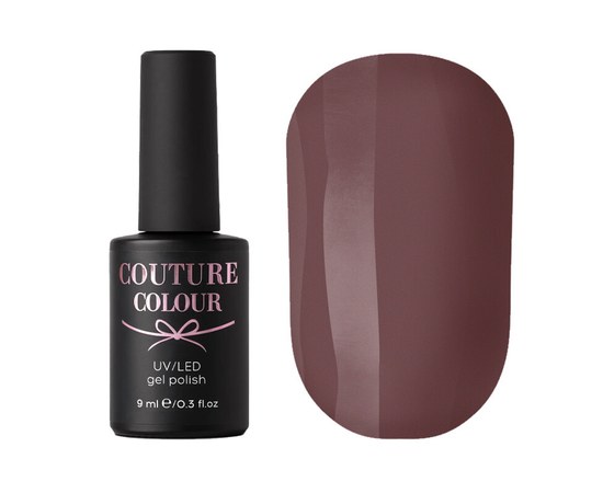 Изображение  Gel polish Couture Colour LE 17 chocolate cocoa, 9 ml, Volume (ml, g): 9, Color No.: LE17