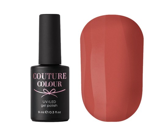 Изображение  Gel polish Couture Colour LE 30 soft coral-peach, 9 ml, Volume (ml, g): 9, Color No.: LE30