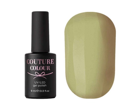 Изображение  Gel polish Couture Colour LE 38 olive, 9 ml, Volume (ml, g): 9, Color No.: LE38