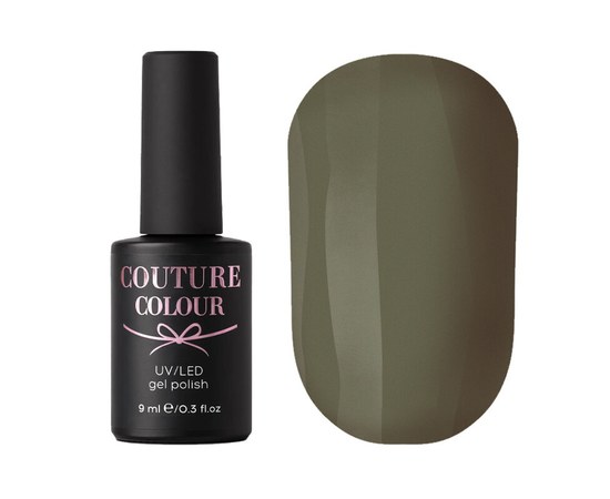 Изображение  Gel polish Couture Colour LE AW 47 rich khaki, 9 ml, Volume (ml, g): 9, Color No.: LE47