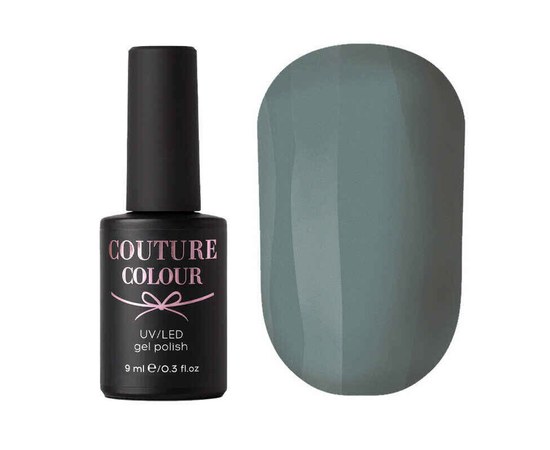 Изображение  Gel polish Couture Colour LE AW 48 grey marengo, 9 ml, Volume (ml, g): 9, Color No.: LE48