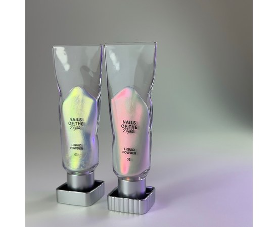 Изображение 9 Nails of the Day Liquid powder 02 with a shimmer from green to red-pink, 5 g