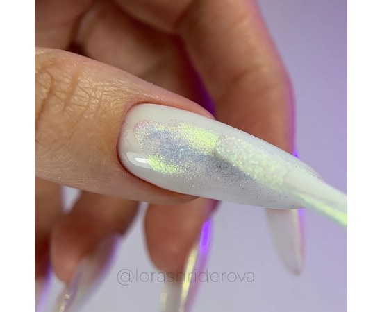 Изображение 6 Nails of the Day Liquid powder 02 with a shimmer from green to red-pink, 5 g