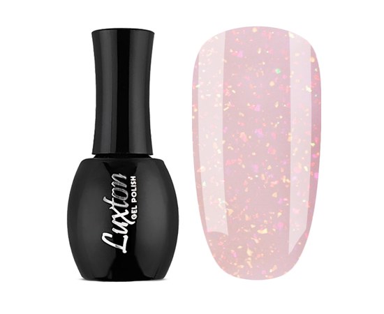 Изображение  LUXTON Miss Base camouflage base №007 warm pink with gold leaf, 15 ml, Volume (ml, g): 15, Color No.: 7