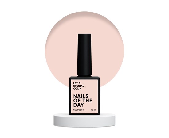 Изображение  Nails of the Day Let's special Bridgerton Colin - bleached peach gel polish, 10 ml, Volume (ml, g): 10, Color No.: Colin