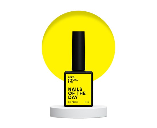 Изображение  Nails of the Day Let's special Bridgerton Pen – yellow gel polish, 10 ml, Volume (ml, g): 10, Color No.: Pen