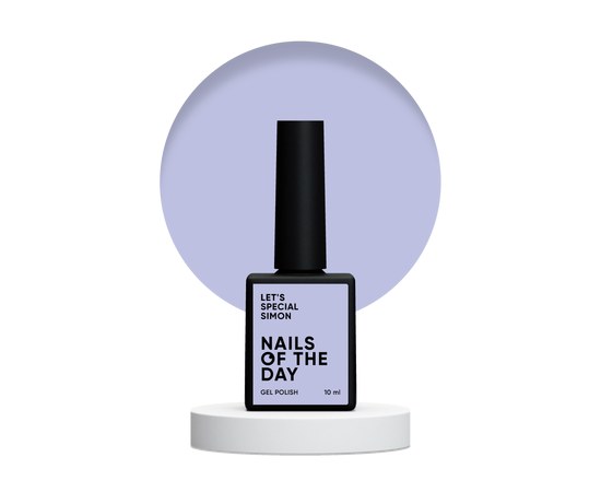 Изображение  Nails of the Day Let's special Bridgerton Simon – lilac-blue gel polish, 10 ml, Volume (ml, g): 10, Color No.: Simon