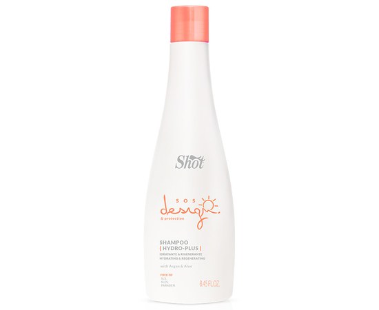 Изображение  Shampoo with argan oil Shot Hydro-Plus, 1000 ml