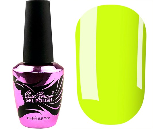 Изображение  Elise Braun Color Base No.10 Yellow lemon-lime, 15 ml, Volume (ml, g): 15, Color No.: 10