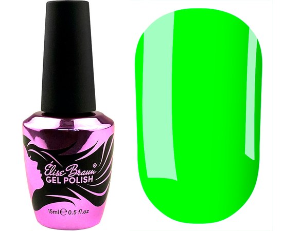 Изображение  Elise Braun Color Base No.11 Bright green-salad, 15 ml, Volume (ml, g): 15, Color No.: 11