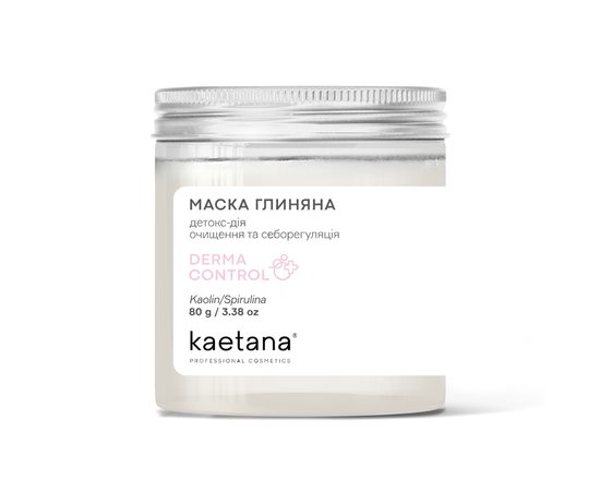 Изображение  Kaetana Clay Face Mask, deep cleansing, tightens pores, 80 g, Volume (ml, g): 80