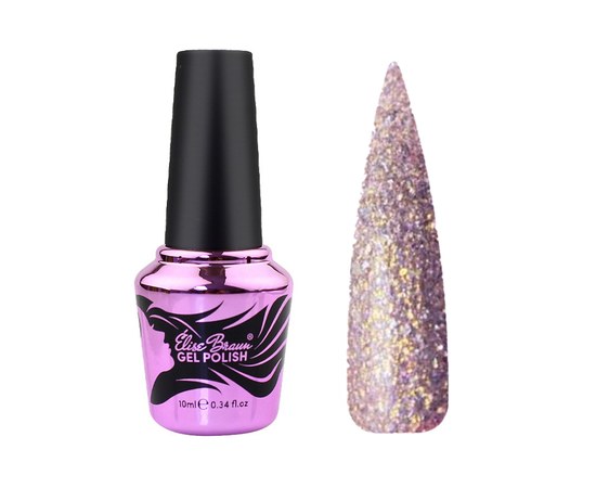 Изображение  Nail gel polish Elise Braun Kasumi No.02, 10 ml, Volume (ml, g): 10, Color No.: 2