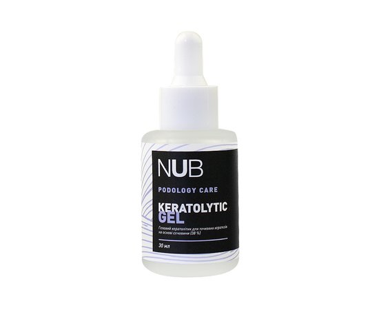 Изображение  NUB Podology Care Keratolytic Gel with urea 38%, 30 ml