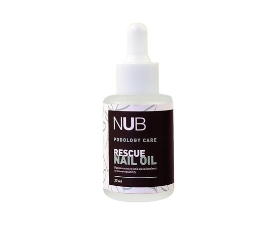 Зображення  Олійка для лікування оніхолізису NUB Podology Care Rescue Nail Oil з евкаліптом, 30 мл