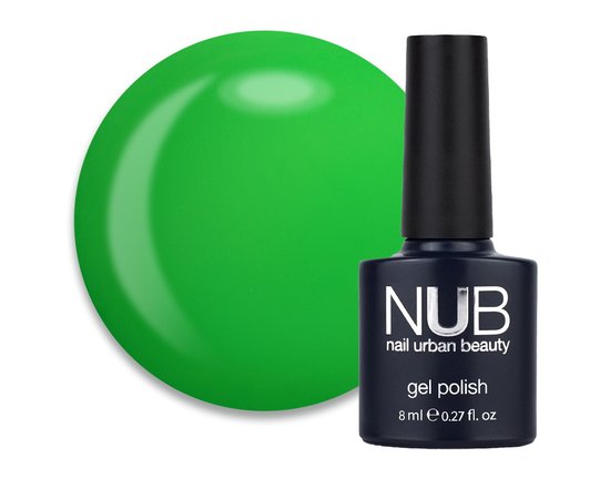 Изображение  Гель-лак NUB Gel Polish №264 Herb Green травянисто-зеленый, 8 мл, Объем (мл, г): 8, Вариант: 264