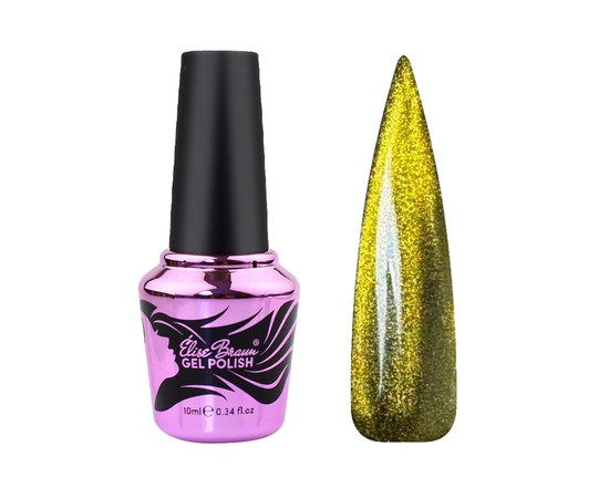 Изображение  Nail gel polish Elise Braun Moon Cat No.01, 10 ml, Volume (ml, g): 10, Color No.: 1