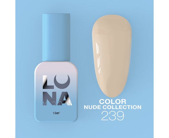 Изображение  Gel polish LUNAMoon Color No.239, 13 ml, Volume (ml, g): 13, Color No.: 239