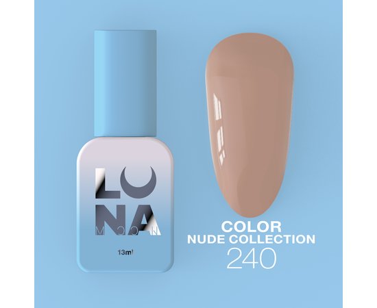 Изображение  Gel polish LUNAMoon Color No.240, 13 ml, Volume (ml, g): 13, Color No.: 240