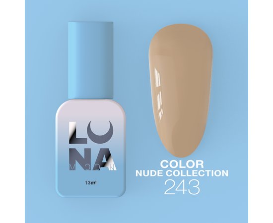 Изображение  Gel polish LUNAMoon Color No.243, 13 ml, Volume (ml, g): 13, Color No.: 243