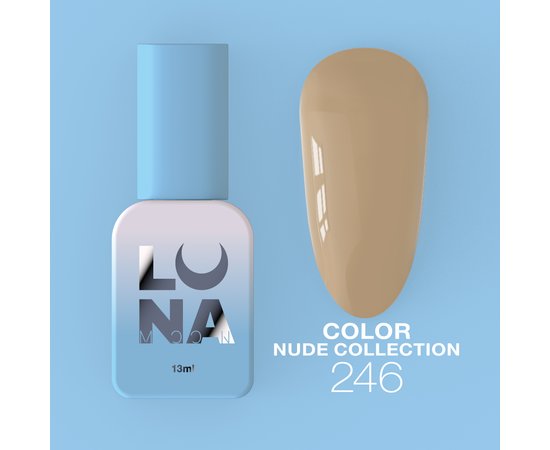 Изображение  Gel polish LUNAMoon Color No.246, 13 ml, Volume (ml, g): 13, Color No.: 246