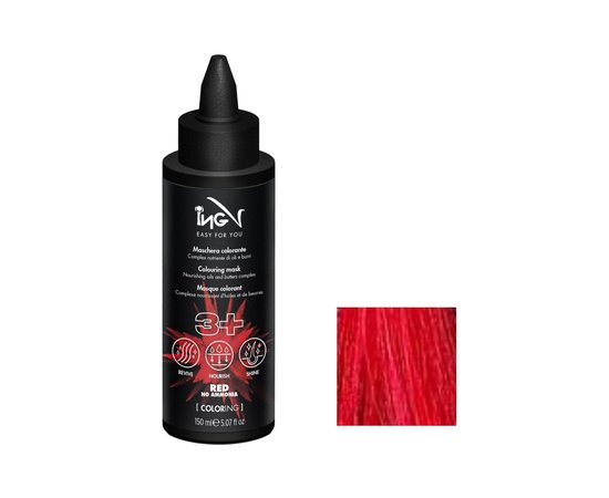 Изображение  Toning hair mask ING Professional 3 in 1 red, 150 ml