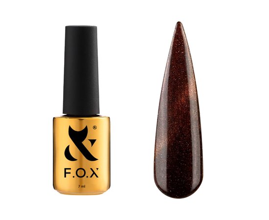 Изображение  Gel polish for nails F.O.X Cat Eye Galaxy No.002, 7 ml, Volume (ml, g): 7, Color No.: 2