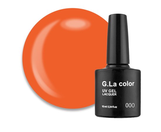 Изображение  Гель-лак G. La Color №203 яркий оранжевый, 10 мл, Объем (мл, г): 10, Цвет №: 203