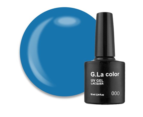 Изображение  Гель-лак G. La Color UV Gel Lacquer Luminous №223 синий, 10 мл, Объем (мл, г): 10, Цвет №: 223