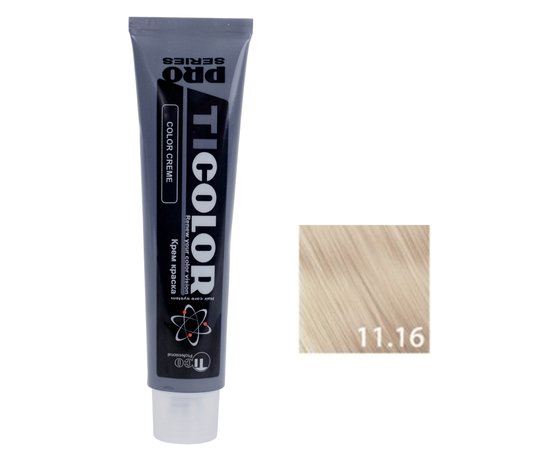 Изображение  TICOLOR Classic Intensive Cream Color 60 ml, 11.16, Volume (ml, g): 60, Color No.: 11.16