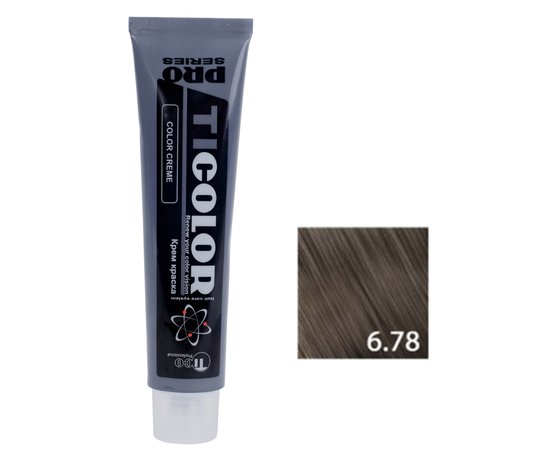 Изображение  TICOLOR Classic Intensive Cream Color 60 ml, 6.78, Volume (ml, g): 60, Color No.: 6.78