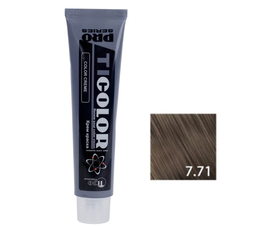 Изображение  TICOLOR Classic Intensive Cream Color 60 ml, 7.71, Volume (ml, g): 60, Color No.: 7.71