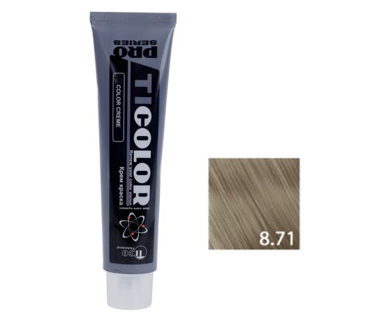 Изображение  TICOLOR Classic Intensive Cream Color 60 ml, 8.71, Volume (ml, g): 60, Color No.: 8.71