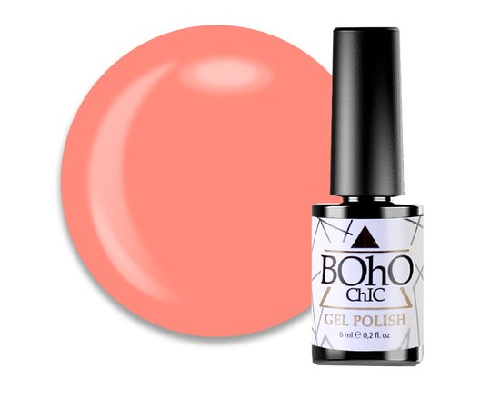 Изображение  Gel polish Boho Chic BC030 salmon, 6 ml, Volume (ml, g): 6, Color No.: 30