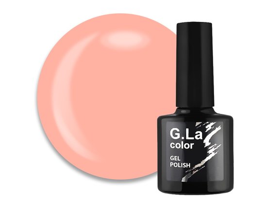 Изображение  G. La Color New gel polish №003 salmon cream, 10 ml, Volume (ml, g): 10, Color No.: 3