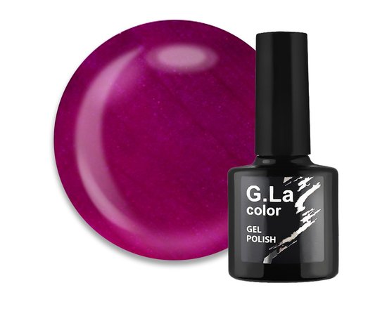 Изображение  G. La Color New gel polish #056 Fuchsia with Mother of Pearl, 10 ml, Volume (ml, g): 10, Color No.: 56