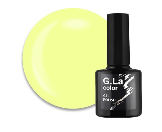 Изображение  G. La Color New gel polish №062 Yellow, 10 ml, Volume (ml, g): 10, Color No.: 62