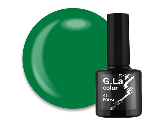 Изображение  Гель-лак G. La Color New №068 зеленый, 10 мл, Объем (мл, г): 10, Цвет №: 068