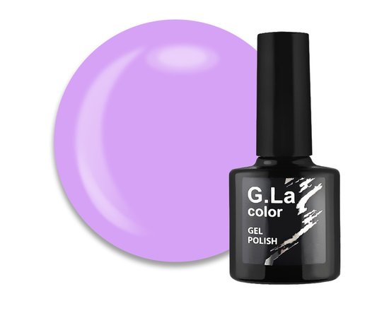 Изображение  Гель-лак G. La Color New №073 розово-лиловый, 10 мл, Объем (мл, г): 10, Цвет №: 073