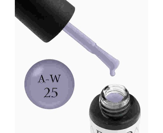 Изображение  Gel polish Boho Chic AW25 lilac ash, 6 ml, Volume (ml, g): 6, Color No.: 25