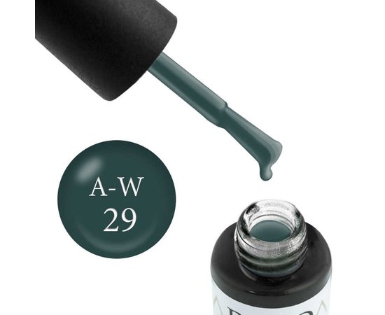 Изображение  Gel polish Boho Chic AW29 emerald, 6 ml, Volume (ml, g): 6, Color No.: 29