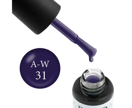 Изображение  Gel polish Boho Chic AW31 deep ultraviolet, 6 ml, Volume (ml, g): 6, Color No.: 31