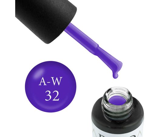 Изображение  Gel polish Boho Chic AW32 amethyst, 6 ml, Volume (ml, g): 6, Color No.: 32