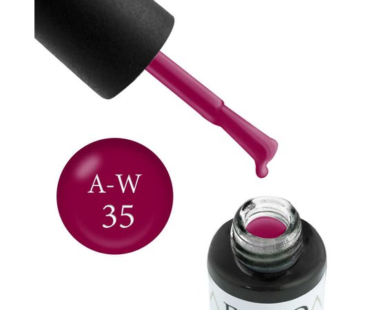 Изображение  Gel polish Boho Chic AW35 garnet, 6 ml, Volume (ml, g): 6, Color No.: 35